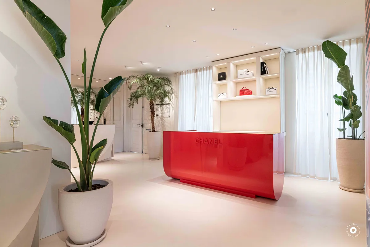 Photographe Événementiel boutique Chanel Côte d'Azur - Loic Bisoli