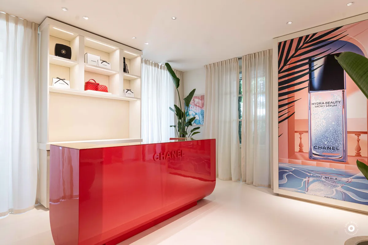 Photographe Événementiel boutique Chanel Côte d'Azur - Loic Bisoli