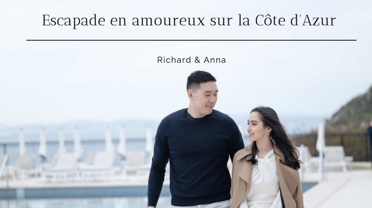 You are currently viewing Escapade en amoureux sur la Côte d’Azur