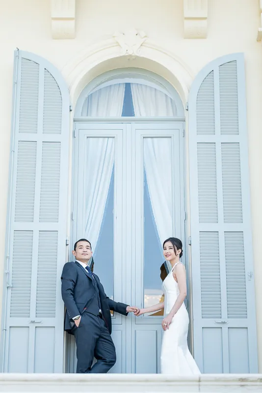De la Thaïlande à la Côte d’Azur Demande en mariage à l’hôtel du Cap Eden Roc à Antibes - Photographe Loic Bisoli