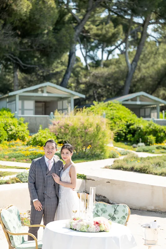 De la Thaïlande à la Côte d’Azur Demande en mariage à l’hôtel du Cap Eden Roc à Antibes - Photographe Loic Bisoli
