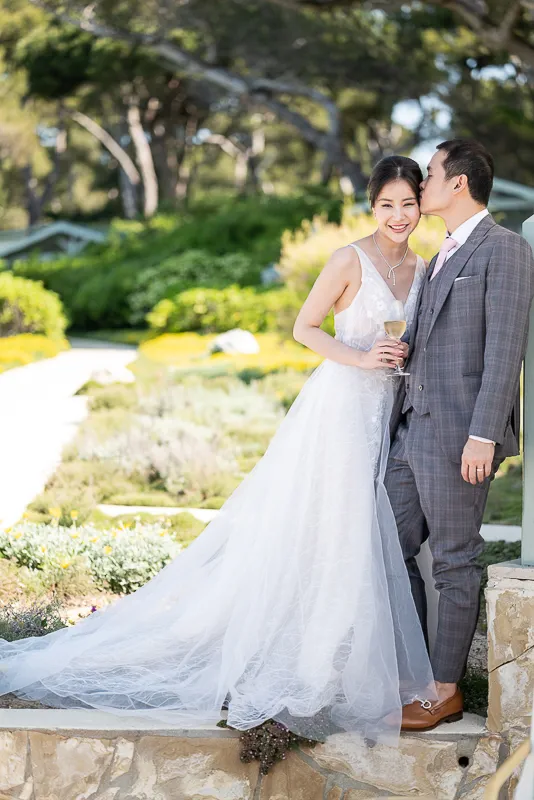 De la Thaïlande à la Côte d’Azur Demande en mariage à l’hôtel du Cap Eden Roc à Antibes - Photographe Loic Bisoli