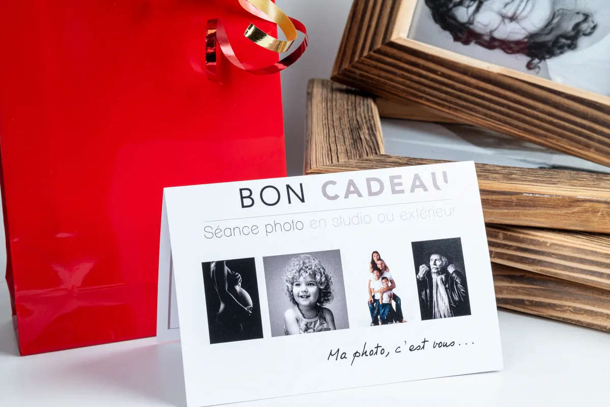 Offrir un bon cadeau photo - Studio Loïc Bisoli Photographe Antibes (Côte d'Azur)